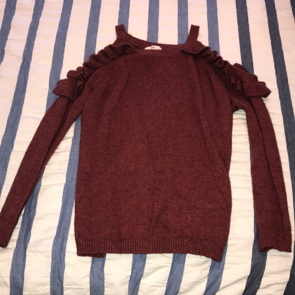 Cold shoulder blouse